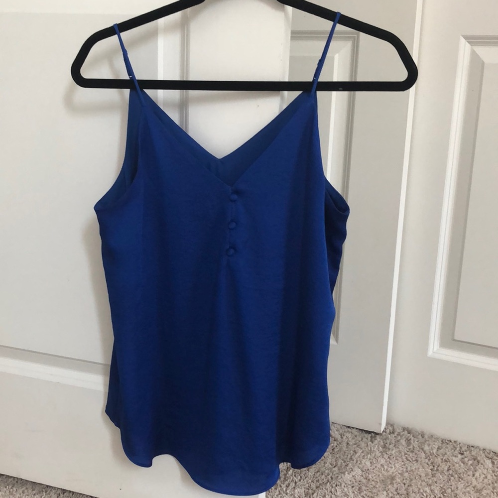 Express blue cami top - small